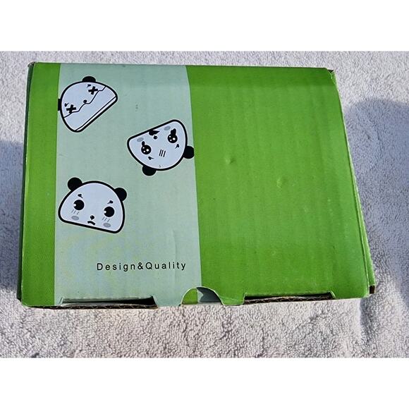 NEW Panda Tea Cup with Spoon and Lid Kawaii Japan Figural Coffee Mug - Picture 5 of 10